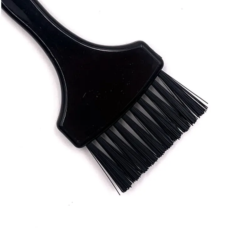 High quality men's and women's wood bristle hair dye round brush double-sided brush