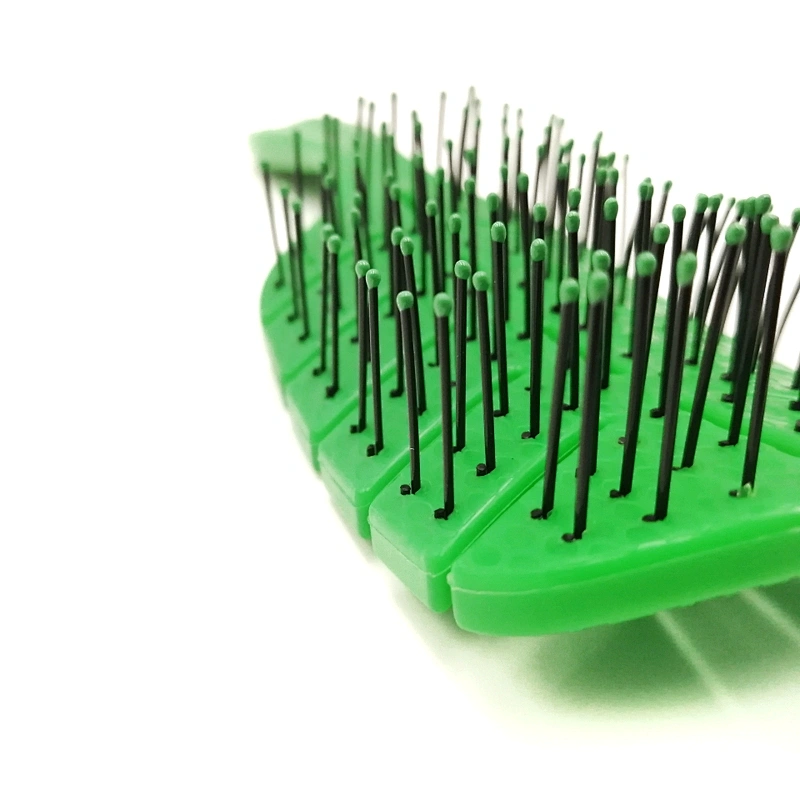 Beauty Scalp Massage Hairbrush Comb Oval Anti-static Paddle Comb Hair Styling Tool Boar Bristle Nylon Hair Brush