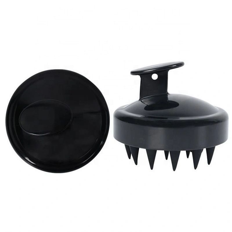 Popular Good Selling Soft Silicone Mini Handheld Hair Scalp Massager Brush Shower Shampoo