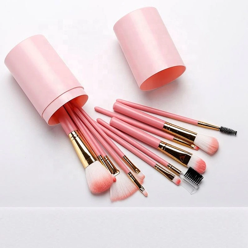 12Pcs Makeup Brushes Set With Package Premium Synthetic Foundation Brush Blending Face Powder Blush Concealer