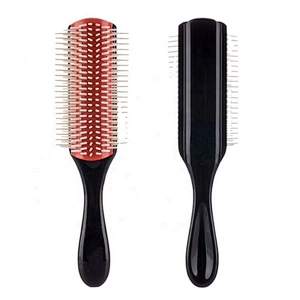 Factory Direct Top Selling Abs Custom Plating Denman Hair Brush
