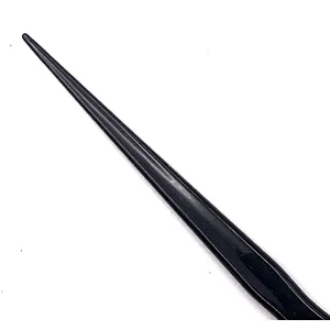 High quality men's and women's wood bristle hair dye round brush double-sided brush