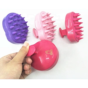 Silicone Scalp Hair Massage Brush,Scalp Massaging Shampoo Brush