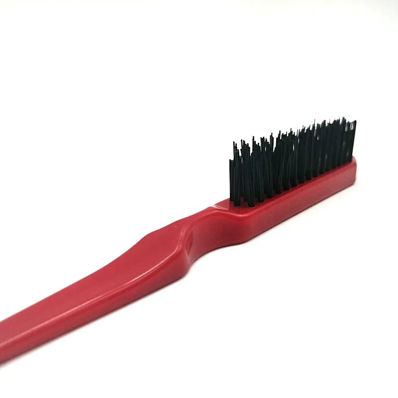 2020 Xinlinda heated custom logo edge control brush eco natural private label bristle hair brush
