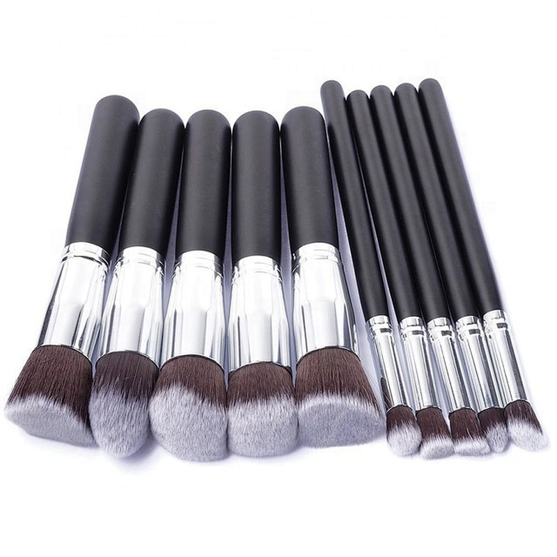 Shopify Service 10 PCS/Set Beauty Powder Eye Shadow Cosmetic Makeup Brushes Set Large Stock