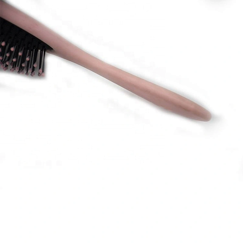High quality personalized logo ABS colorful hair round brush