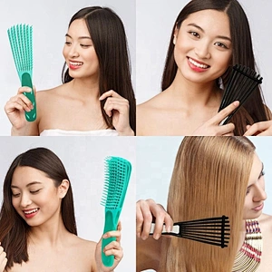 Pravite Label Wet Curly Hair Brush Detangling Octopus