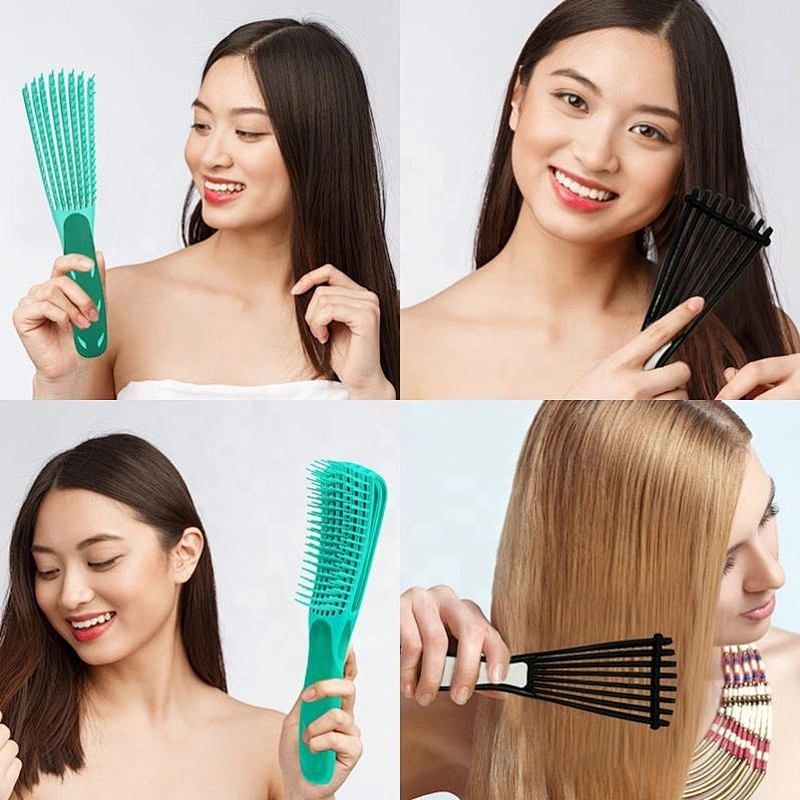 Pravite Label Wet Curly Hair Brush Detangling Octopus