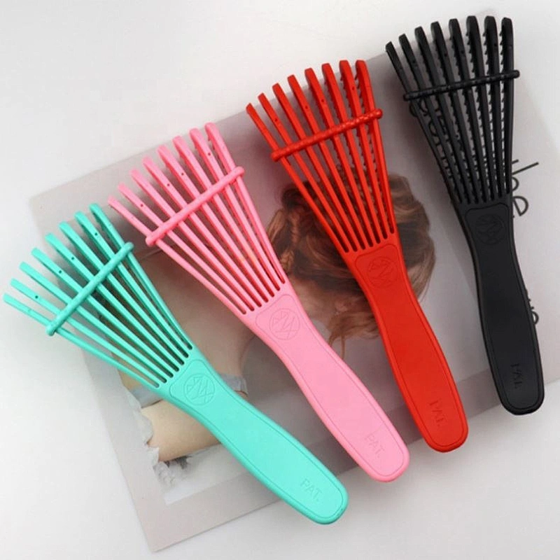 Wholesale Scalp Curly Hair Comb Ez Detangler Wet Massage Brush For Women Men Salon
