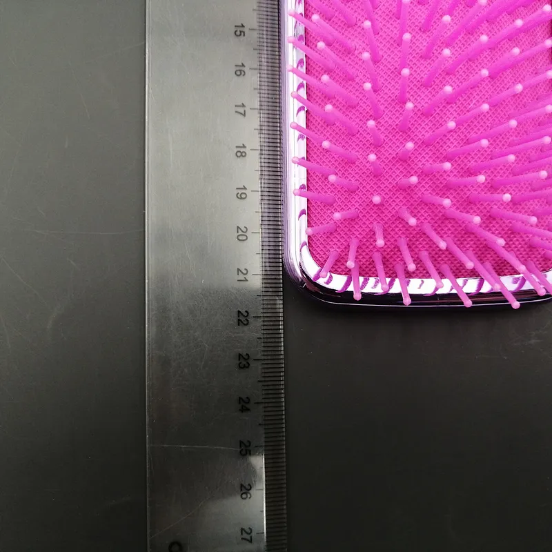 Xinlinda premium hot sale new product galvanized glossy surface hair paddle cushion brush