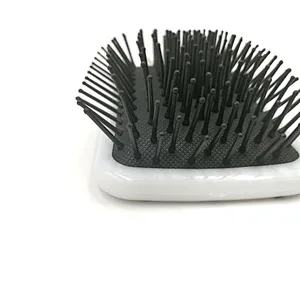 New detangling hair brush plastic paddle hair brush wholesale