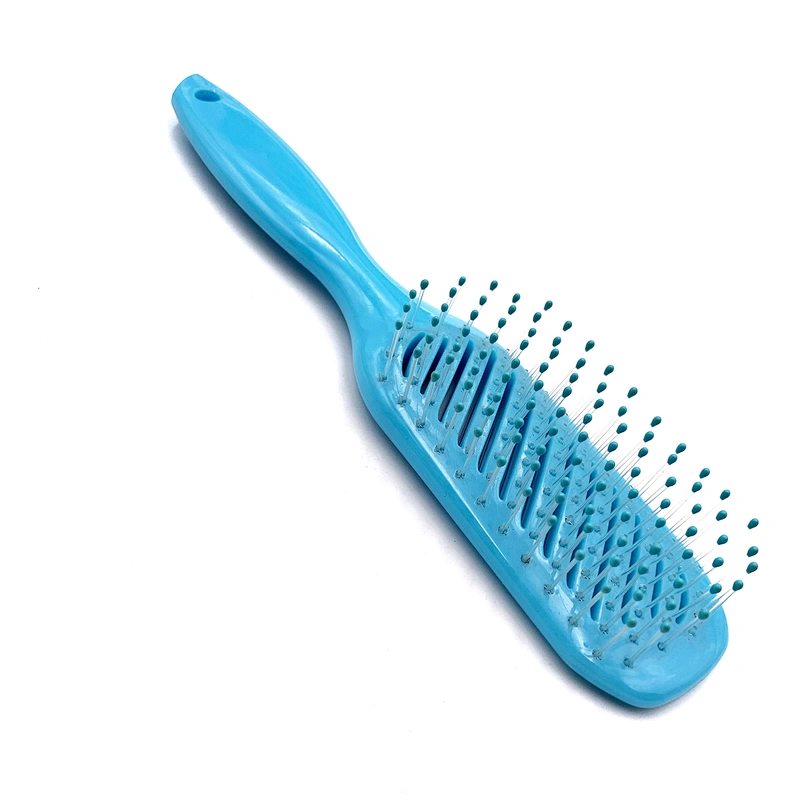 Xinlinda New Detangle Fork shape Anti-fork Plastic goody vent hair brush