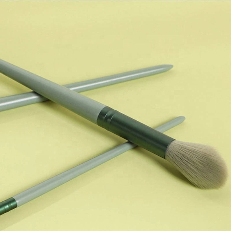 Private Label Makeup Brush Set Custom Foundation Fan Brush Eye Shadow Shaving Brush Flat Brush Smudge Brush Face Concealer