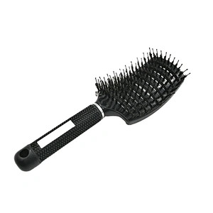 2019 Hot Black Pp With Storage Box Oval Detangle Best Selling Round Nature Boar Bristle Hair Brush