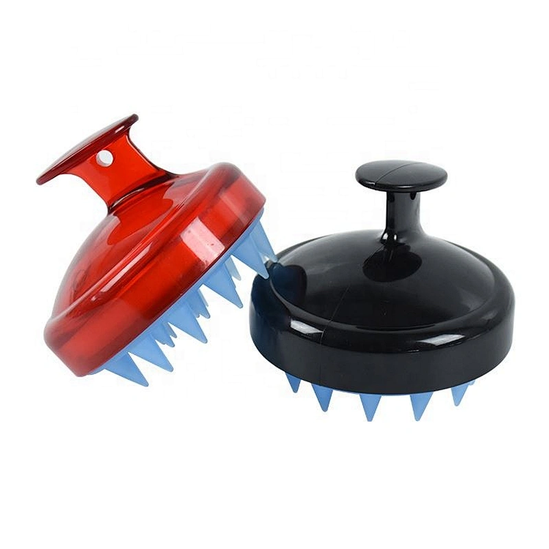Silicone scalp shampoo massage brush head bath massage hair comb Massage Brush
