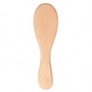 Newborn baby care hairbrush eco friendly natural wood small kids pocket mini goat hair wooden baby brush