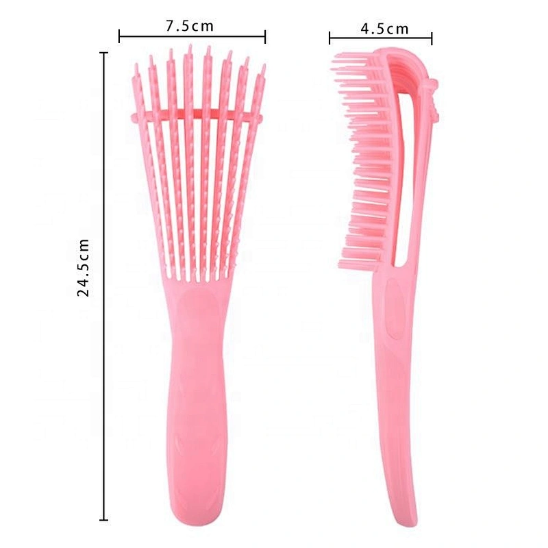 private label Brush Hair Extension small size plastic vent detangling brush detangler hair brush