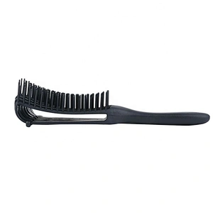 Adjustable rational construction quick hair dry 8 rows detangling hair brush wet