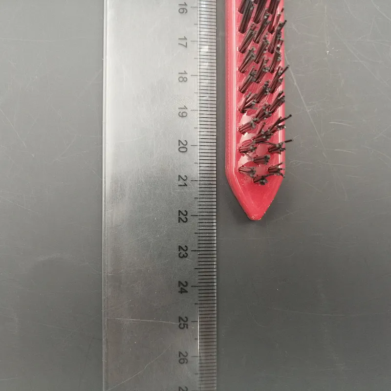 2020 Xinlinda heated custom logo edge control brush eco natural private label bristle hair brush