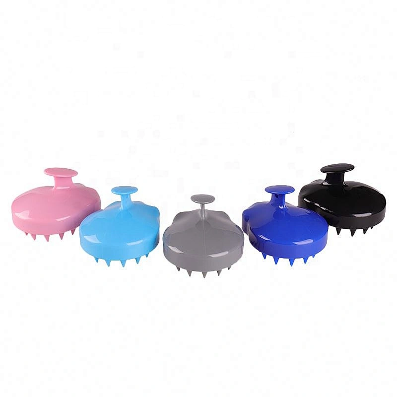 Silicone Hair Scalp Massager Relax Deep Clean Shampoo Shower Bath Massage Brush