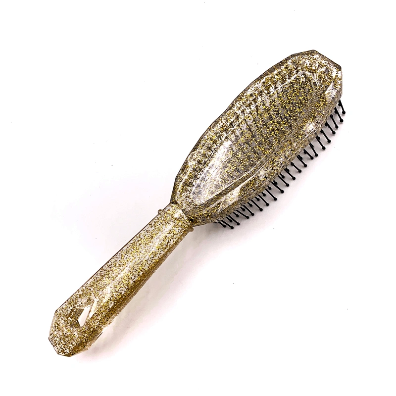 New Detangle  Comfortable Travel Hot Sale Hair Brush Good Quality Plastic Hair Brush