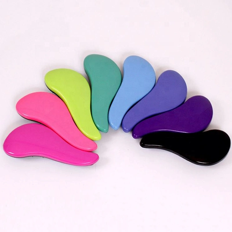 Wholesale Magic Anti-static Handle Tangle Massage Plastic Detangling Hair Brush
