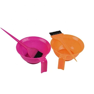 Factory price Purple Glitter Hair Dye Tint Bowl Color Mixing Bowl salon Hairdresser Coloring Bowl