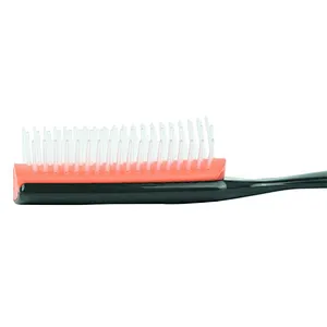 Factories Direct Detachable 5-Row Removable Straight Detangling Simple Denman Hair Brush