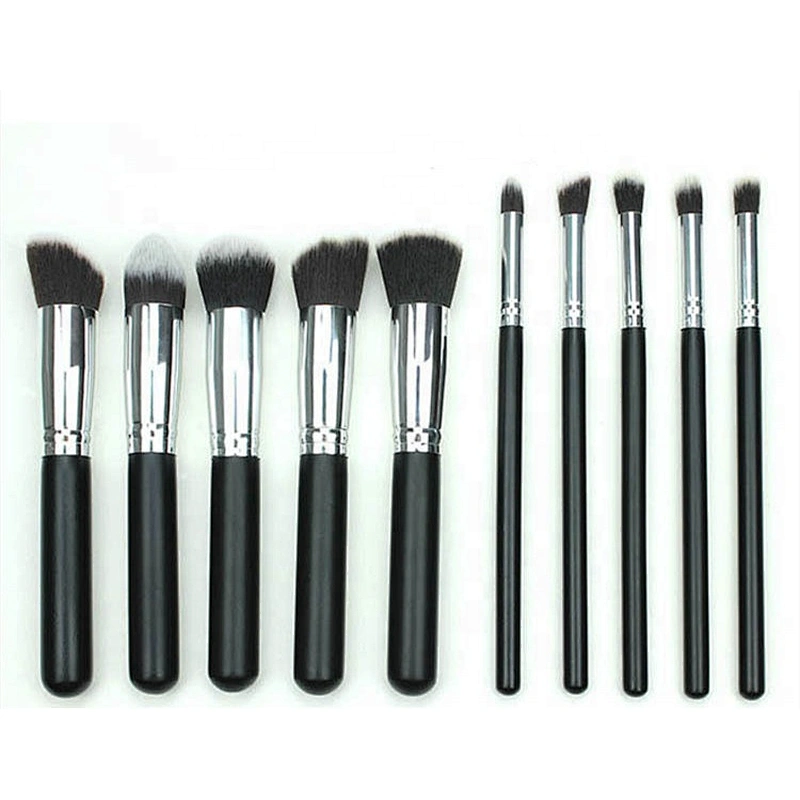 Free Sample Makeup Brushes/crystal Black Handle Brushes Foundation Fan Brush Shaving Brush Wood Lip Gloss BLUSHER Mascara BODY