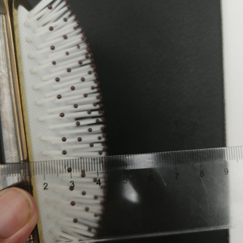 New fashion style OEM manufacturer color change shiny tangle free scalp customized detangling hair brush
