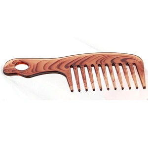 Xinlinda brand Factory direct sale  plastic binding combs amber color mens comb