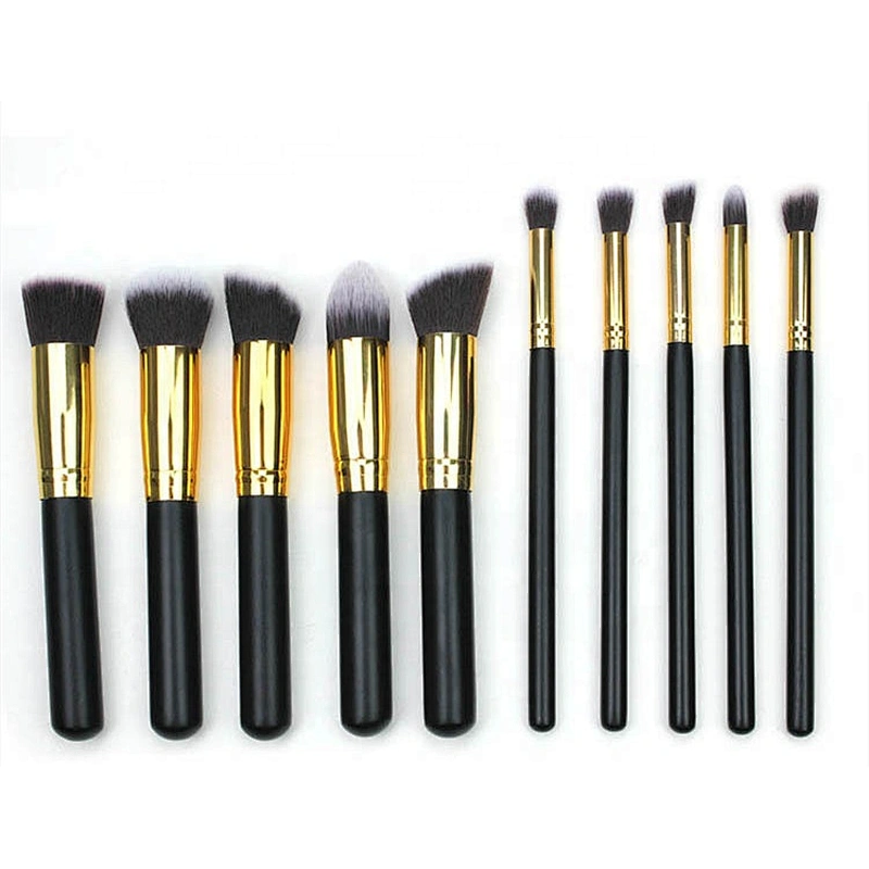 Free Sample Makeup Brushes/crystal Black Handle Brushes Foundation Fan Brush Shaving Brush Wood Lip Gloss BLUSHER Mascara BODY