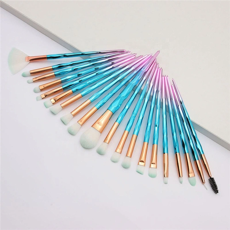 20Pcs Makeup Brushes Set Beauty Make Up Tool Cosmetic Powder Foundation Blending Eye Shadow Eyebrow Eyelash Brush
