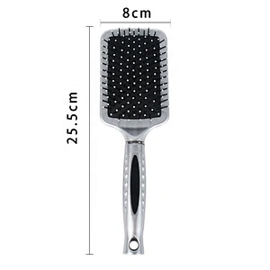OEM private label new arrival rhinestone scalp massage hair brushes manufacturing bling blinged brush