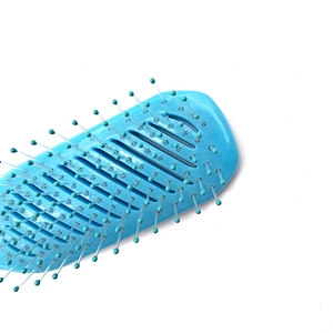 Xinlinda New Detangle Fork shape Anti-fork Plastic goody vent hair brush