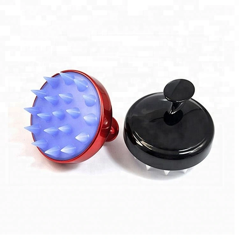 Wholesale Customized Logo Silicone Shampoo Hair Scalp Massage Brush