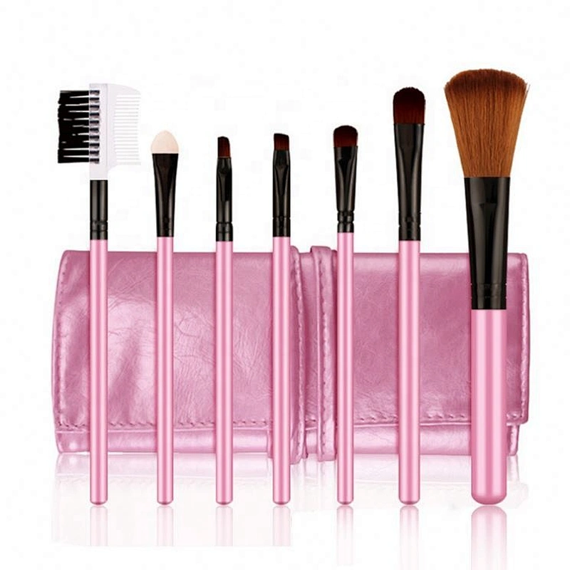 7pcs/lot Bioaqua Cosmetic Brush Set Fashion Makeup Brushes of Women Soft Synthetic Hair Eye Shadow Smudge Brush Eyeliner BLUSHER