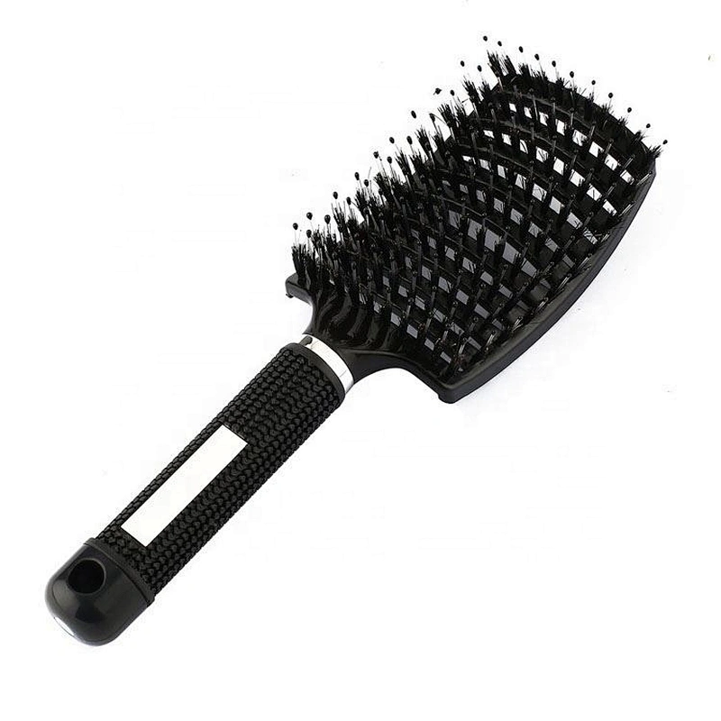 2019 Women Hair Scalp Massage Comb Bristle & Nylon Hairbrush Wet Curly Detangle Brush For Salon Hairdressing Styling Tools