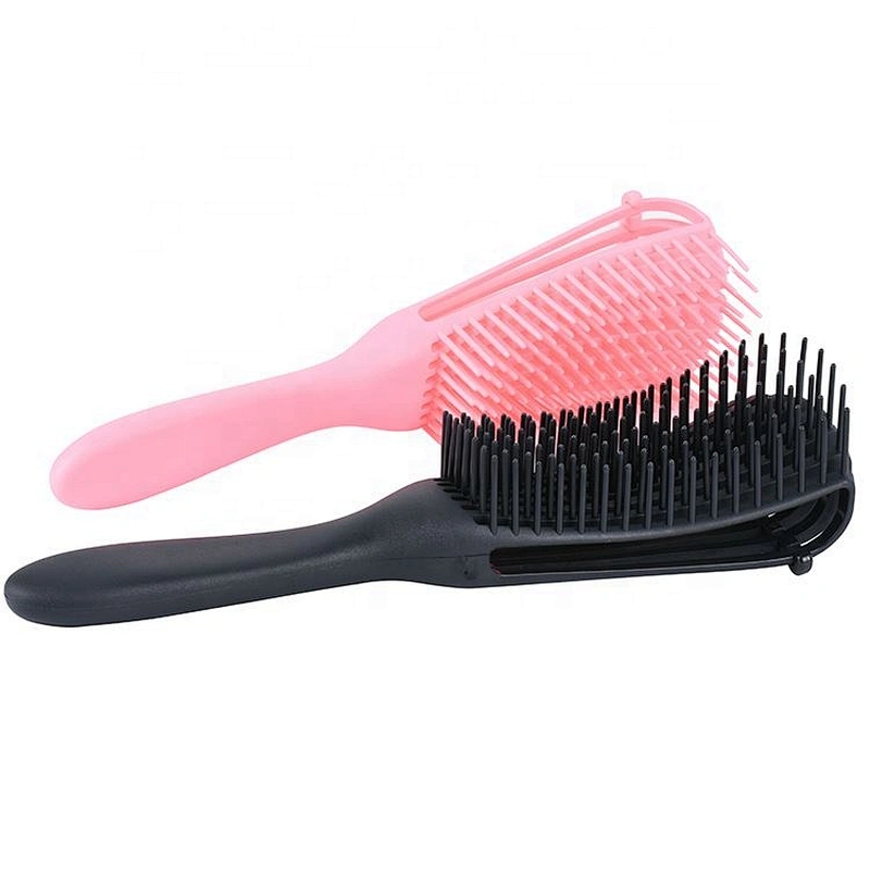 Plastic Octopus Shape Hair Styling Eight-claw Massage Comb Teeth Rubber Handle Vent Detangle Hair Brush