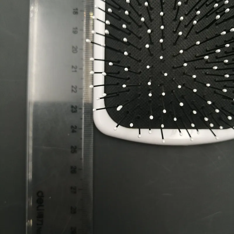 new plastic massager paddle cushion hair brush