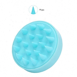 2021 Salon Massager Comb Hair Shampoo Brush Massage Scalp Silicone