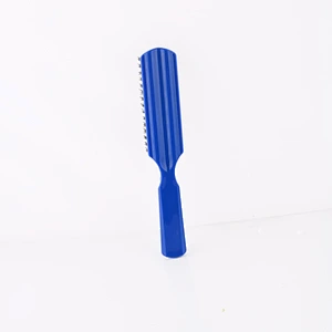Xinlinda brand wholesale custom logo good price personalized travel blue hair brush
