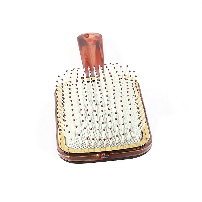 Xinlinda brand custom best quality Plastic hair brush with handle  detangle straightener hair brush