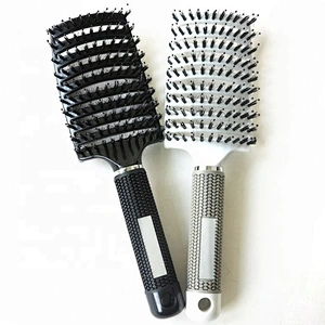 Professional Plastic Hot Sales Luxury And High Quality Premium Gift Hair Straightener Brush Comb Mirror Set
