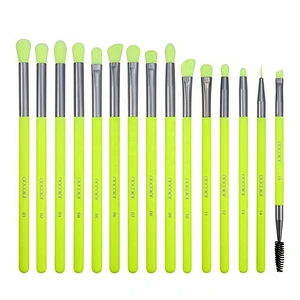 Factory Price Docolor 15Pcs Neon Eye Brush Set Wholesale
