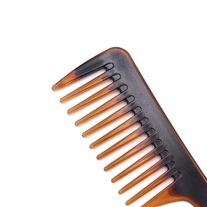 customize private label wide tooth hair cutting comb for salon