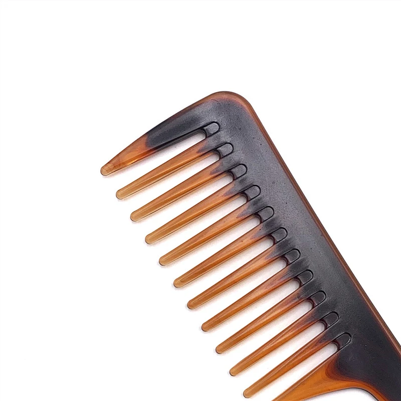 customize private label wide tooth hair cutting comb for salon