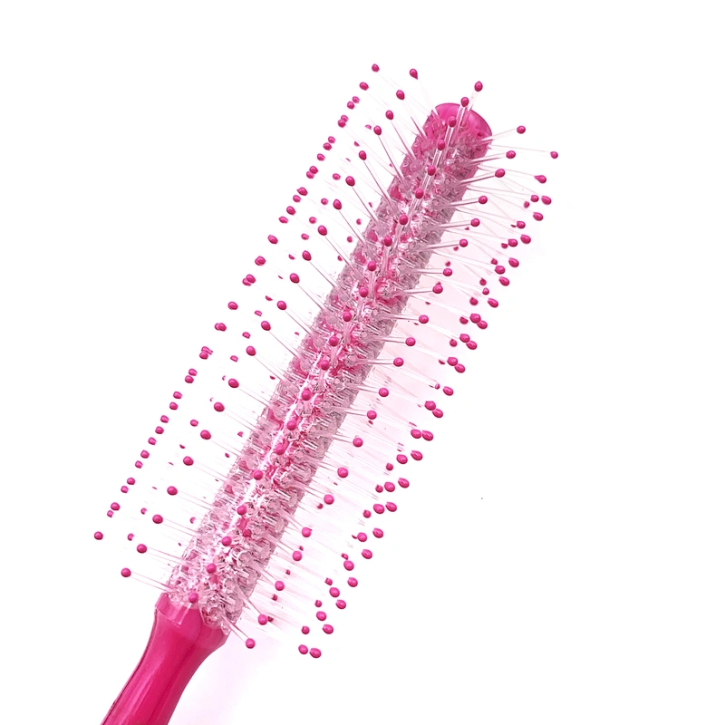 Xinlinda High Quality Rolling Hair Brush Wholesale Detangling MixColor Transparent Hair Brush