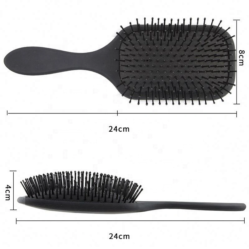 Paddle Hair Brush With Soft Cushion Detangling And Smoothing For Men, Women Kids, Detangler All Types