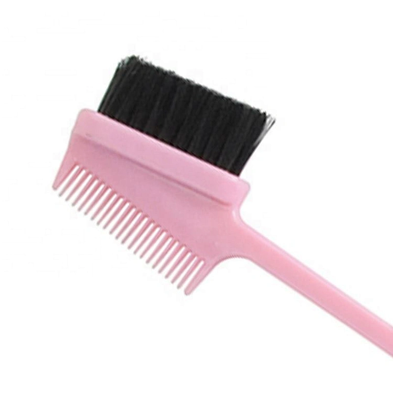 Denman Hairbrush Matte Pink 9 Rows Edge Control&denman Brush Kit Round Vent Paddle Factory Wholesale Strong Bristles Waterproof